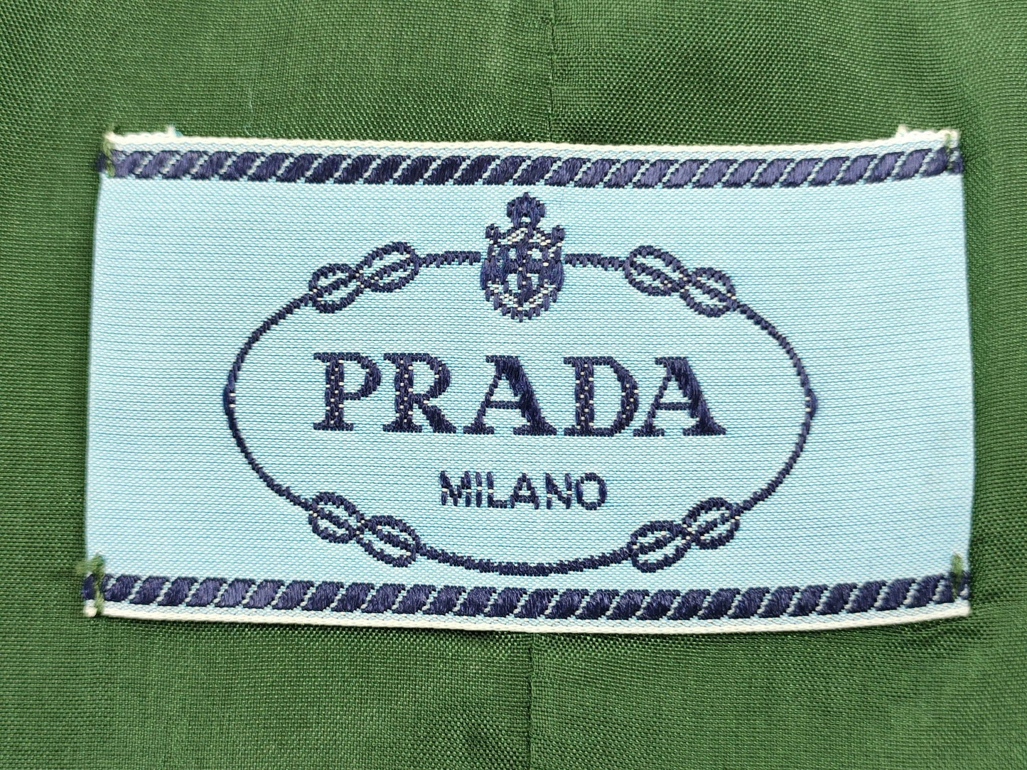 PRADA Green Silk Vest