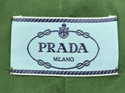 PRADA Green Silk Vest