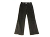 CHANEL 08A Denim Pants Black Coco Lion Button P33830V17745 Pants