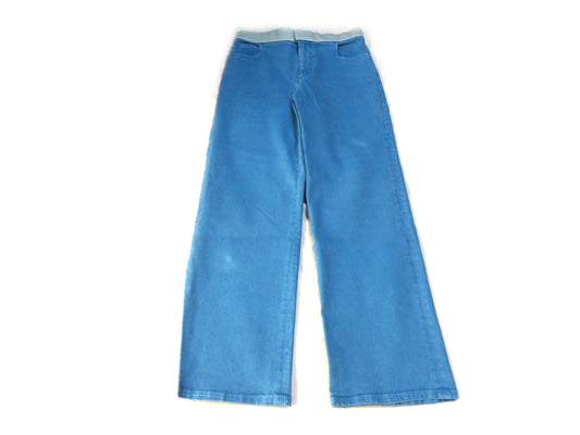 CHANEL Denim Pants with Velcro Waist P56374V42677