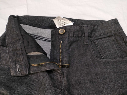 DOLCE&GABBANA Denim Pants Blue Gold Plated? Stitched Pants