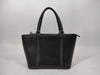 BURBERRY Leather Handbag with Nova Check Interior