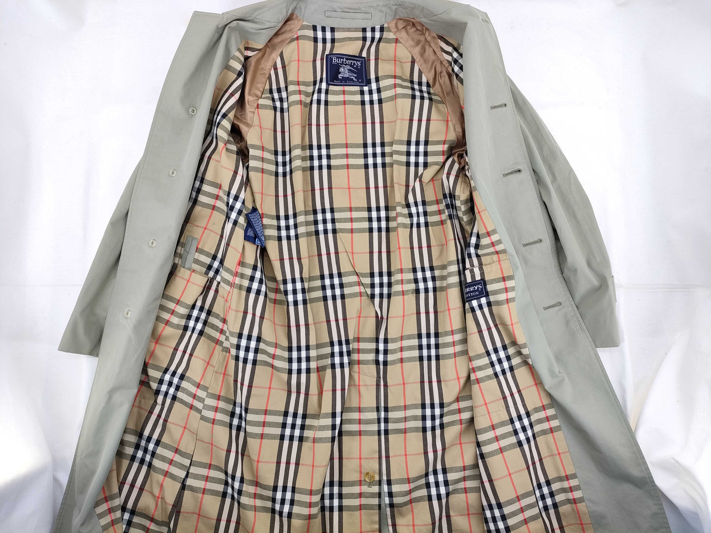 Burberry's Nova Check Trench Coat