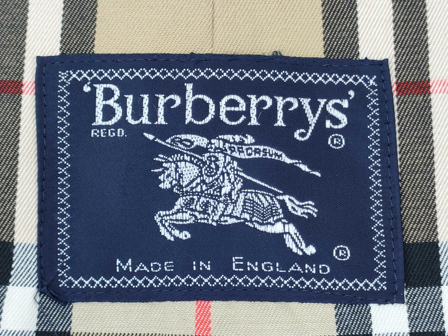 Burberry's Nova Check Trench Coat