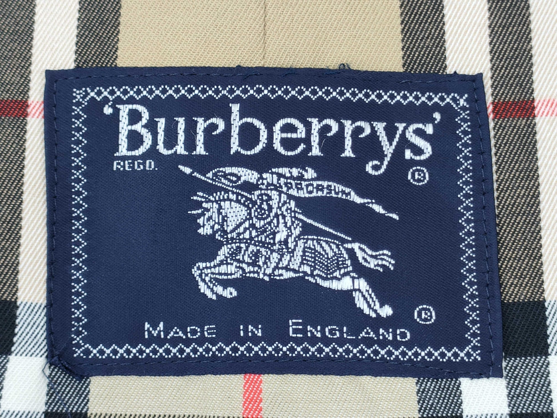 Burberry's Nova Check Trench Coat