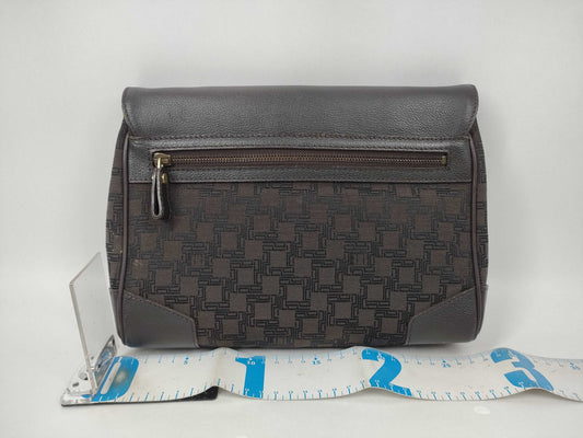 Dunhill Clutch Bag with Gold Hardware