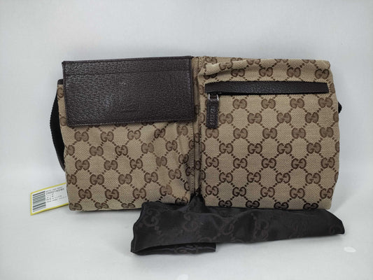 GUCCI GG Canvas 28566 203887 Waist Bag