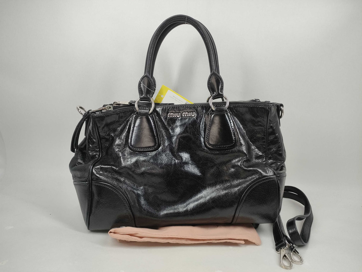 Miu Miu VITELLO Handbag Shoulder Bag 2-way Handbag