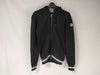 MONCLER Black Knit Hoodie, Size Small