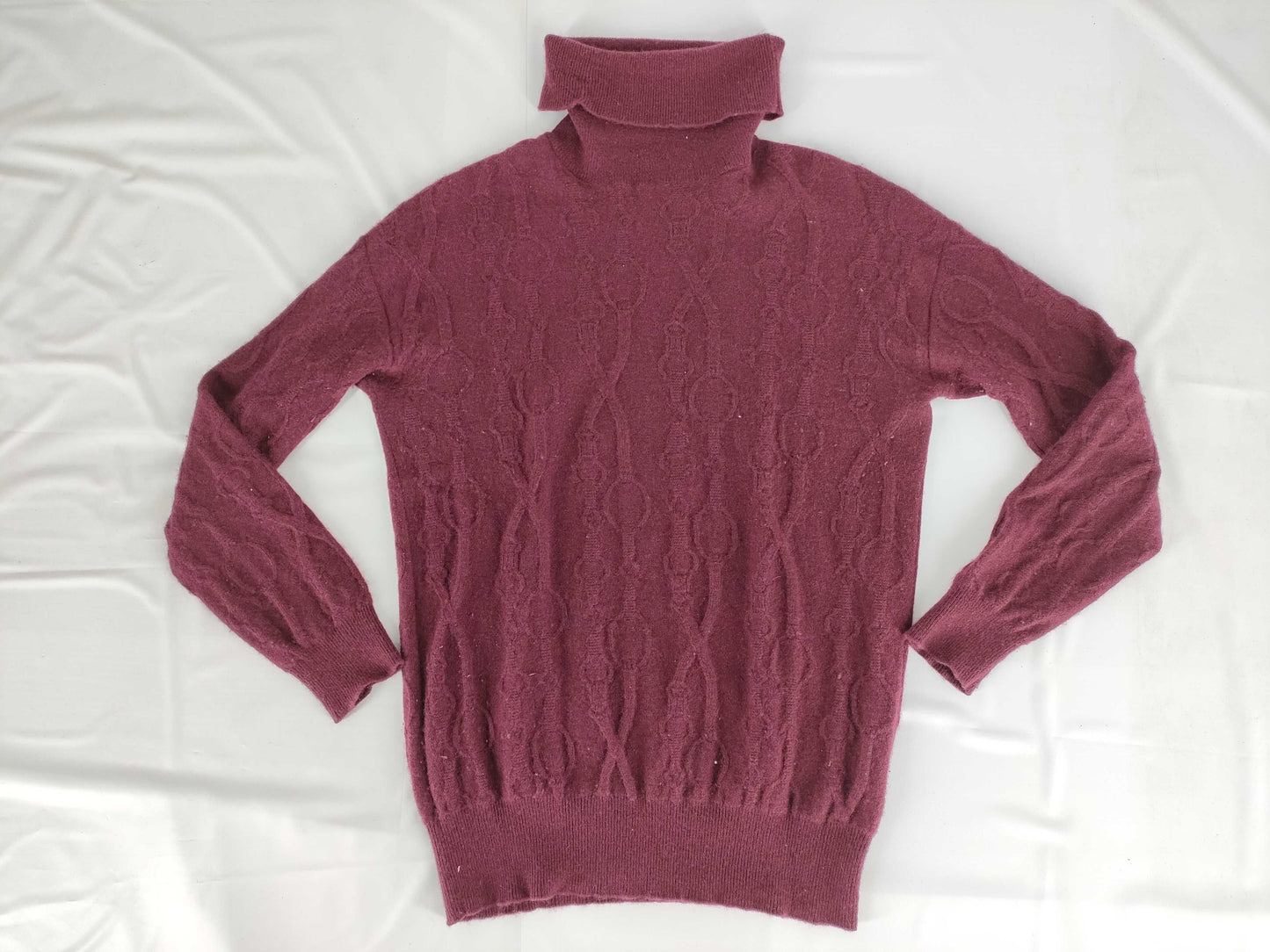 HERMES Cashmere Turtleneck Top