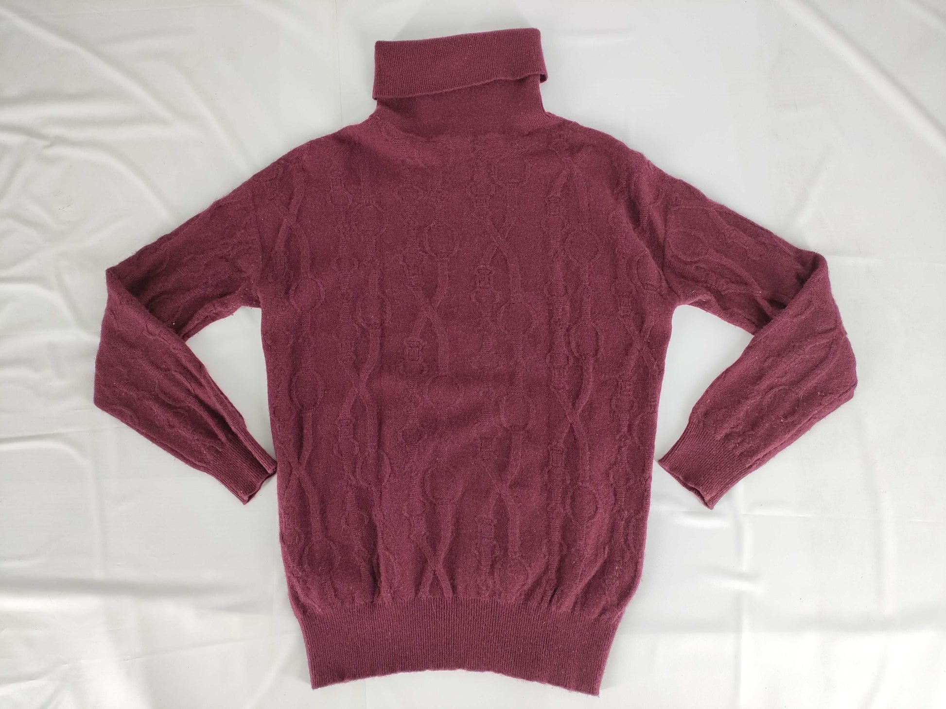 HERMES Cashmere Turtleneck Top