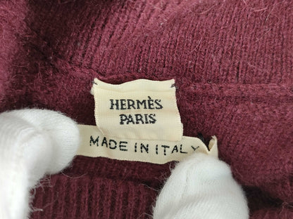HERMES Cashmere Turtleneck Top