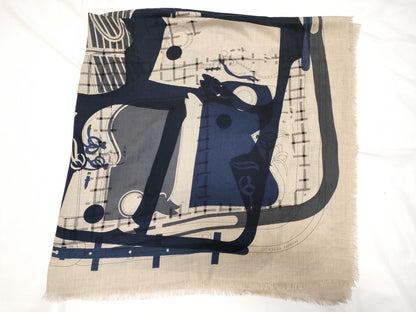 HERMES Carre camails cashmere silk large shawl Other apparel
