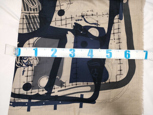 HERMES Carre camails cashmere silk large shawl Other apparel
