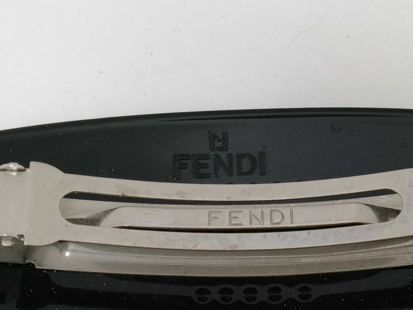 FENDI Barrette and other 4-piece hair accessories