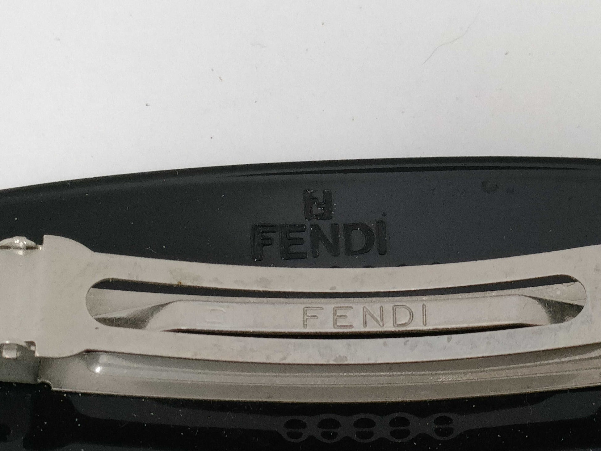 FENDI Barrette and other 4-piece hair accessories