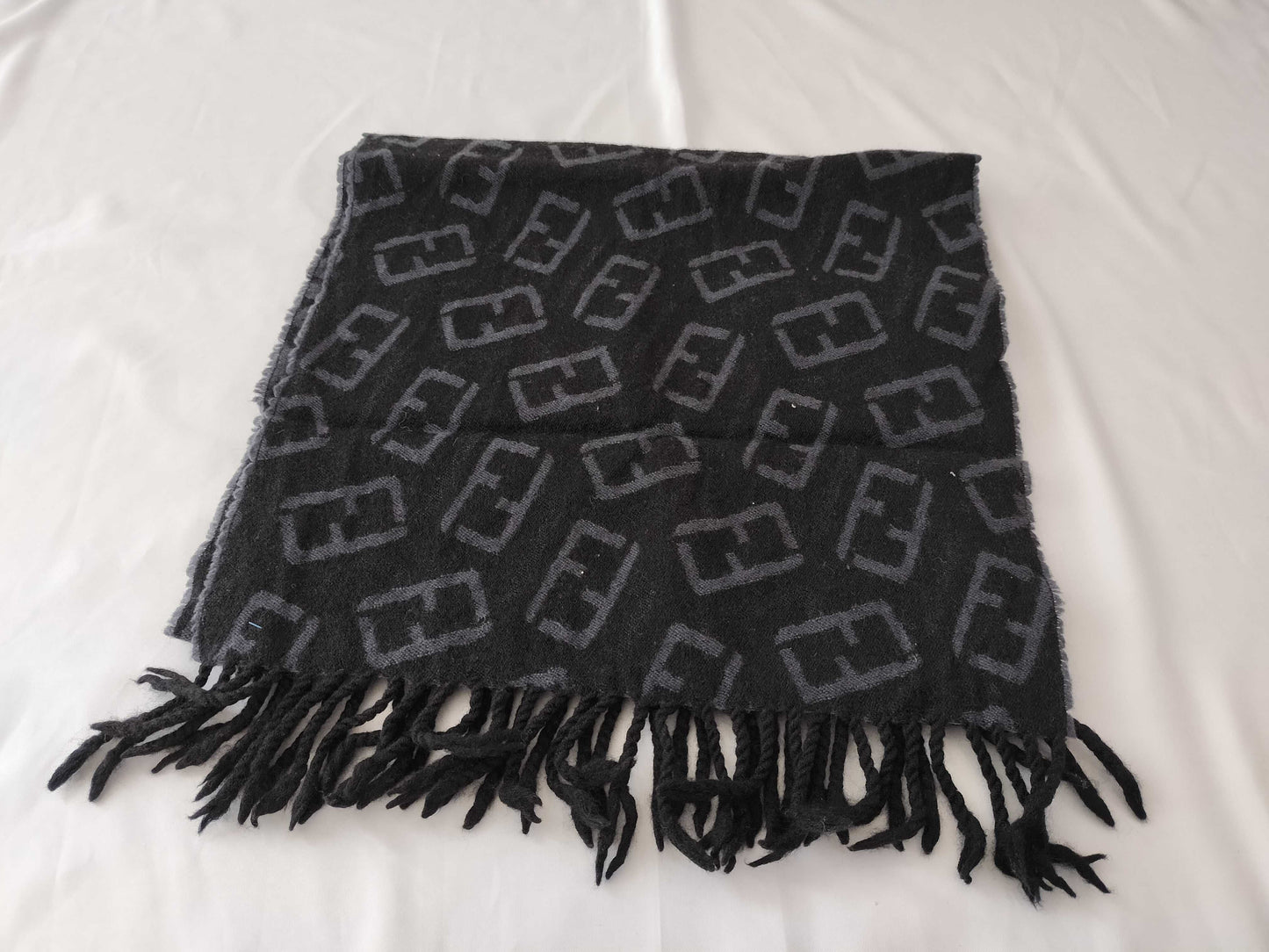 FENDI Zucca pattern scarf Zucca scarf