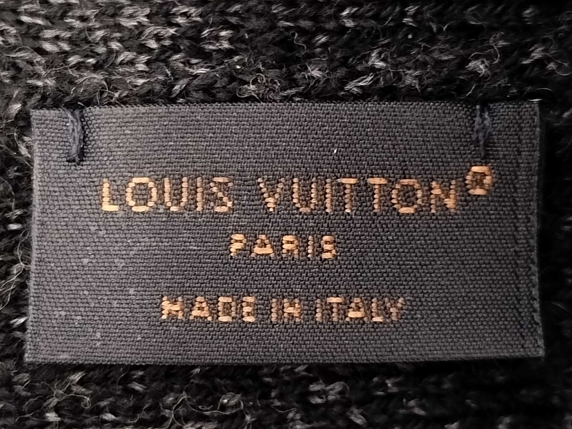 LOUIS VUITTON Damier Knit Hat Other Accessories
