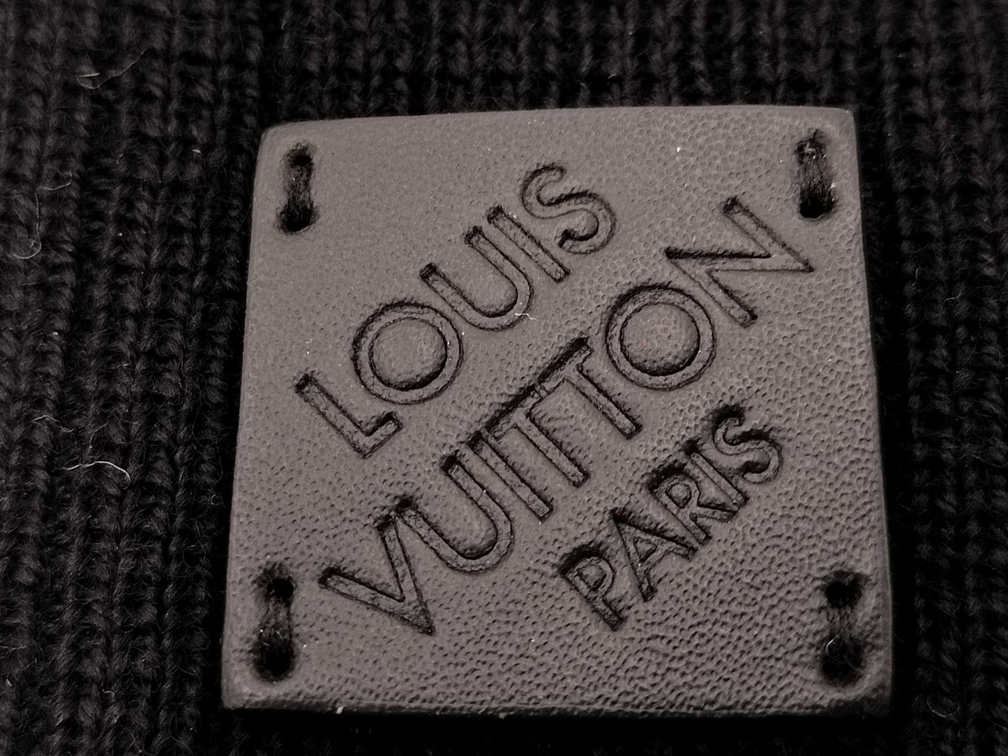 LOUIS VUITTON Damier Knit Hat Other Accessories