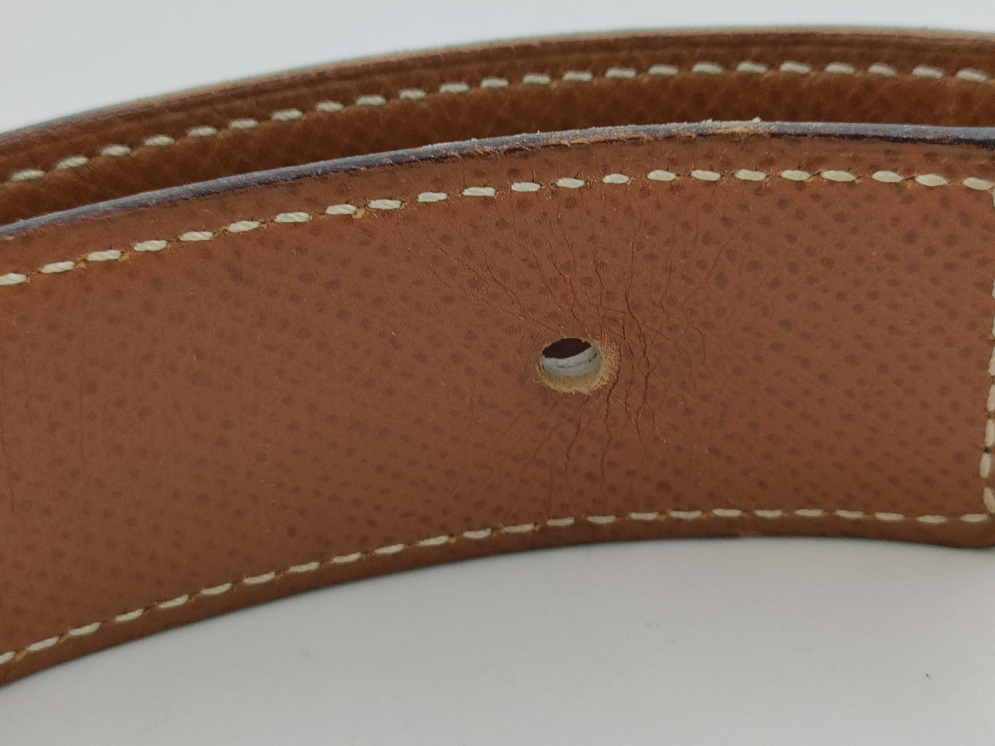 HERMES Constance Belt Leather Belt