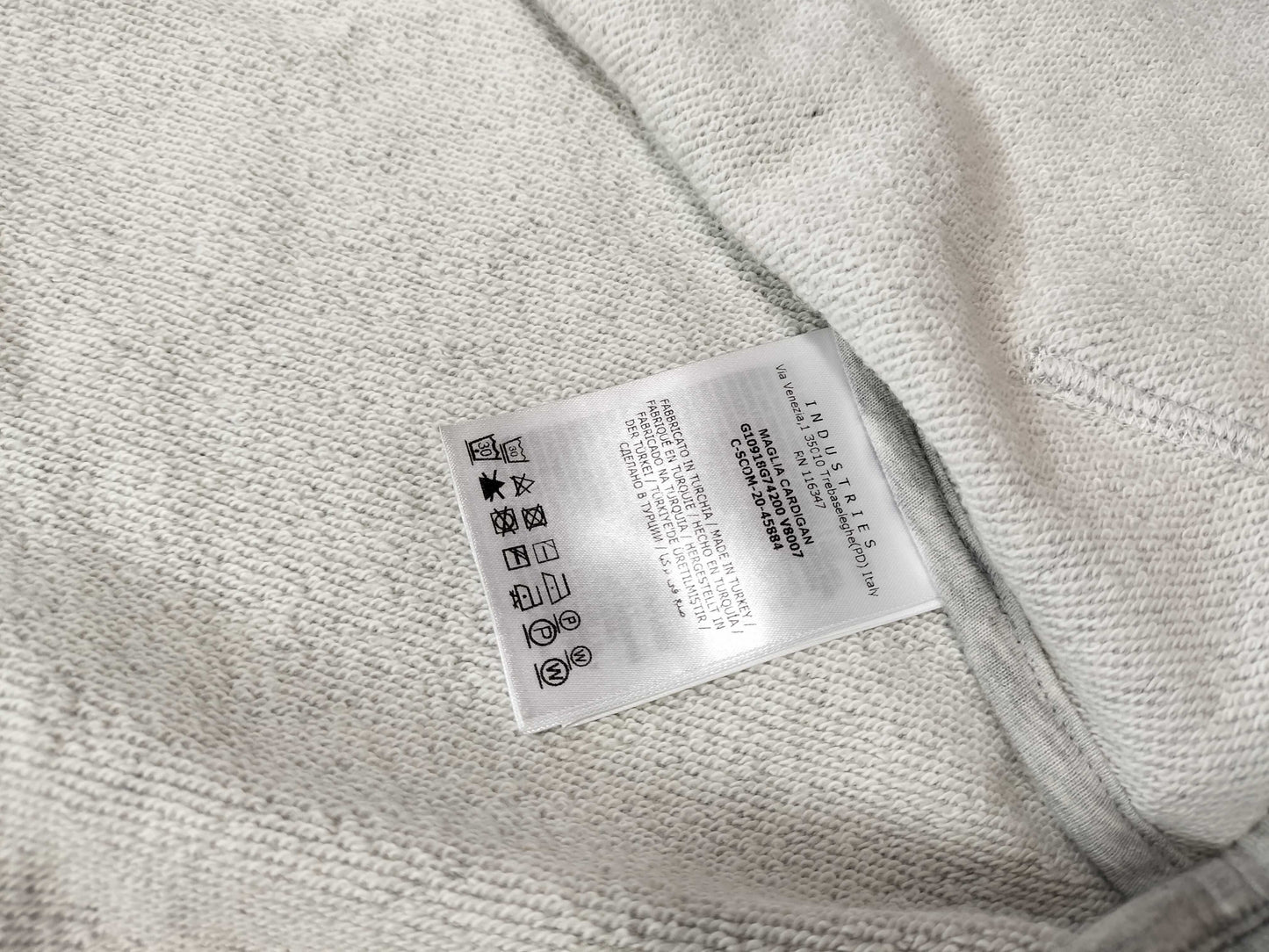 MONCLER Maglia Hoodie Gray Top