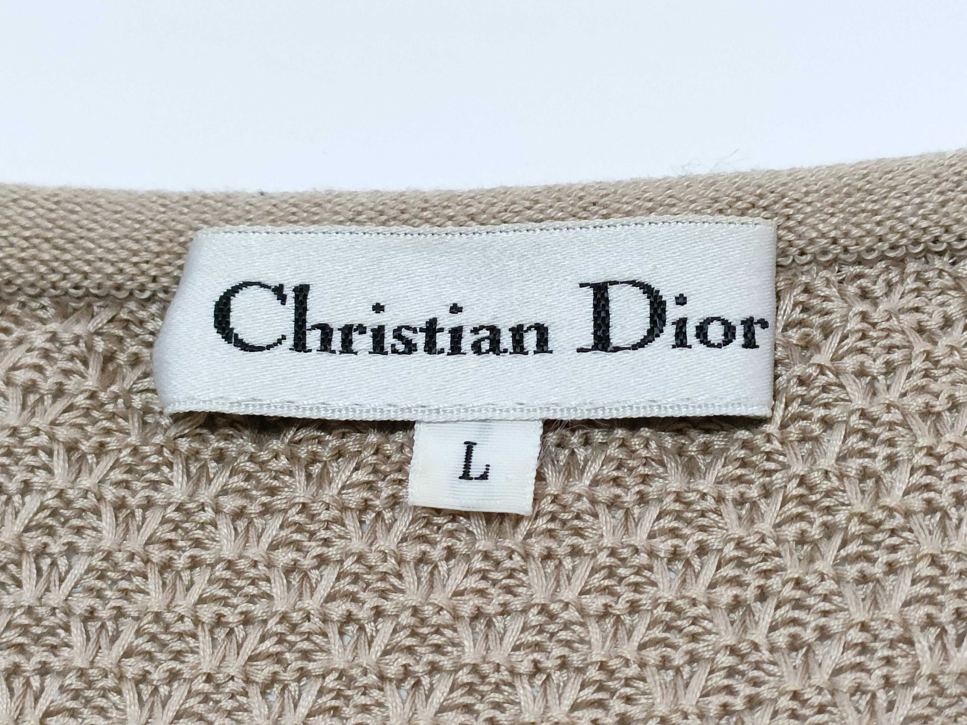 Dior knit dress