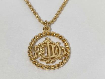 Dior Gold Necklace Necklace