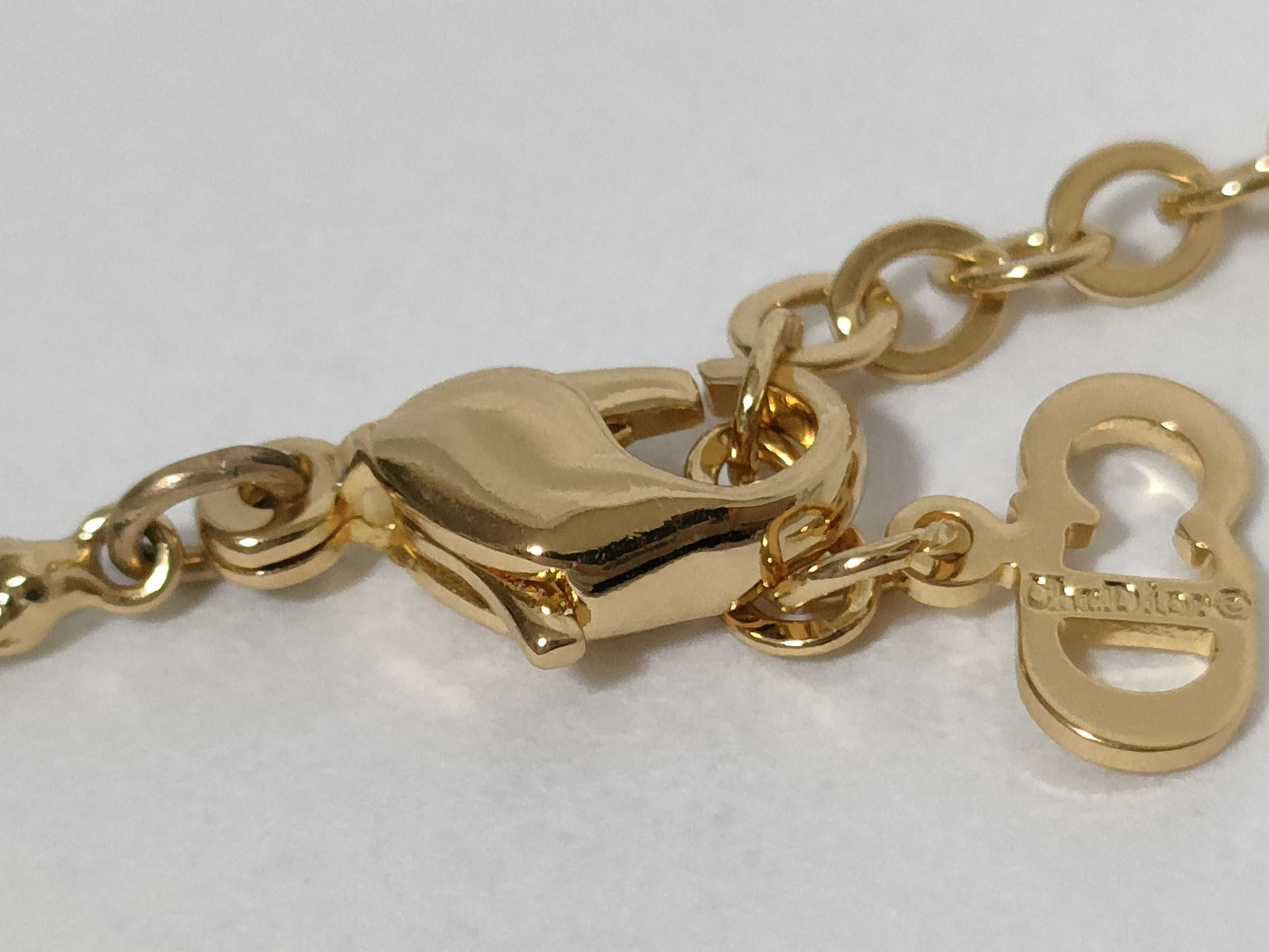 Dior Gold Necklace Necklace