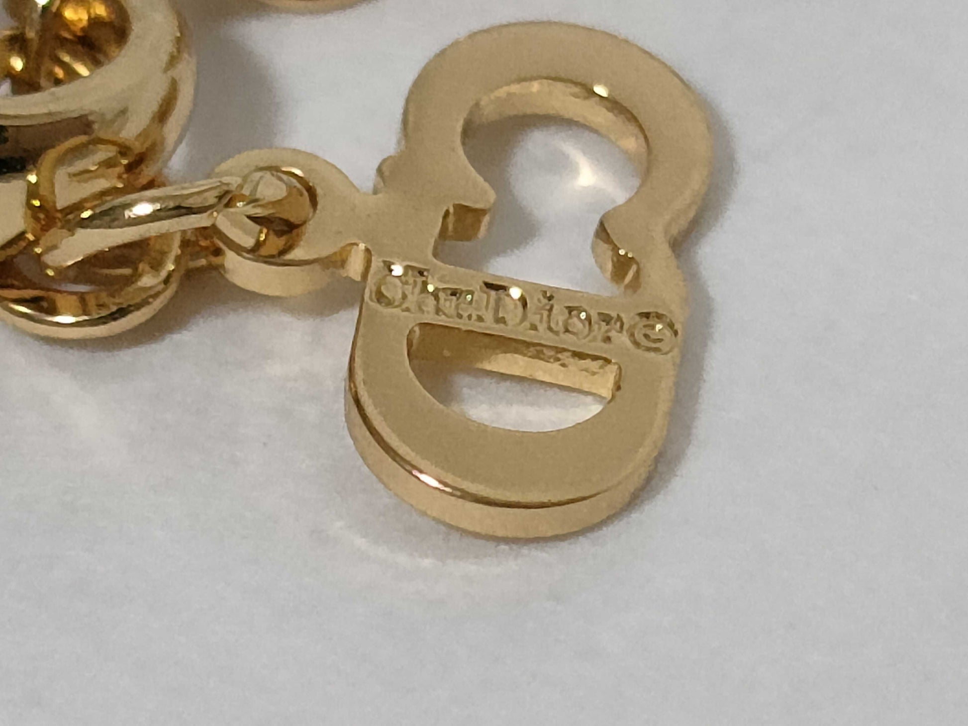 Dior Gold Necklace Necklace