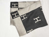 HERMES Blanket/H Logo/Cashmere Blend Other Apparel