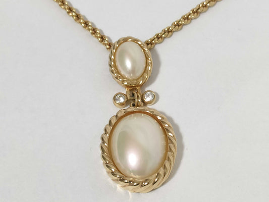 Dior Pearl Gold Necklace Necklace