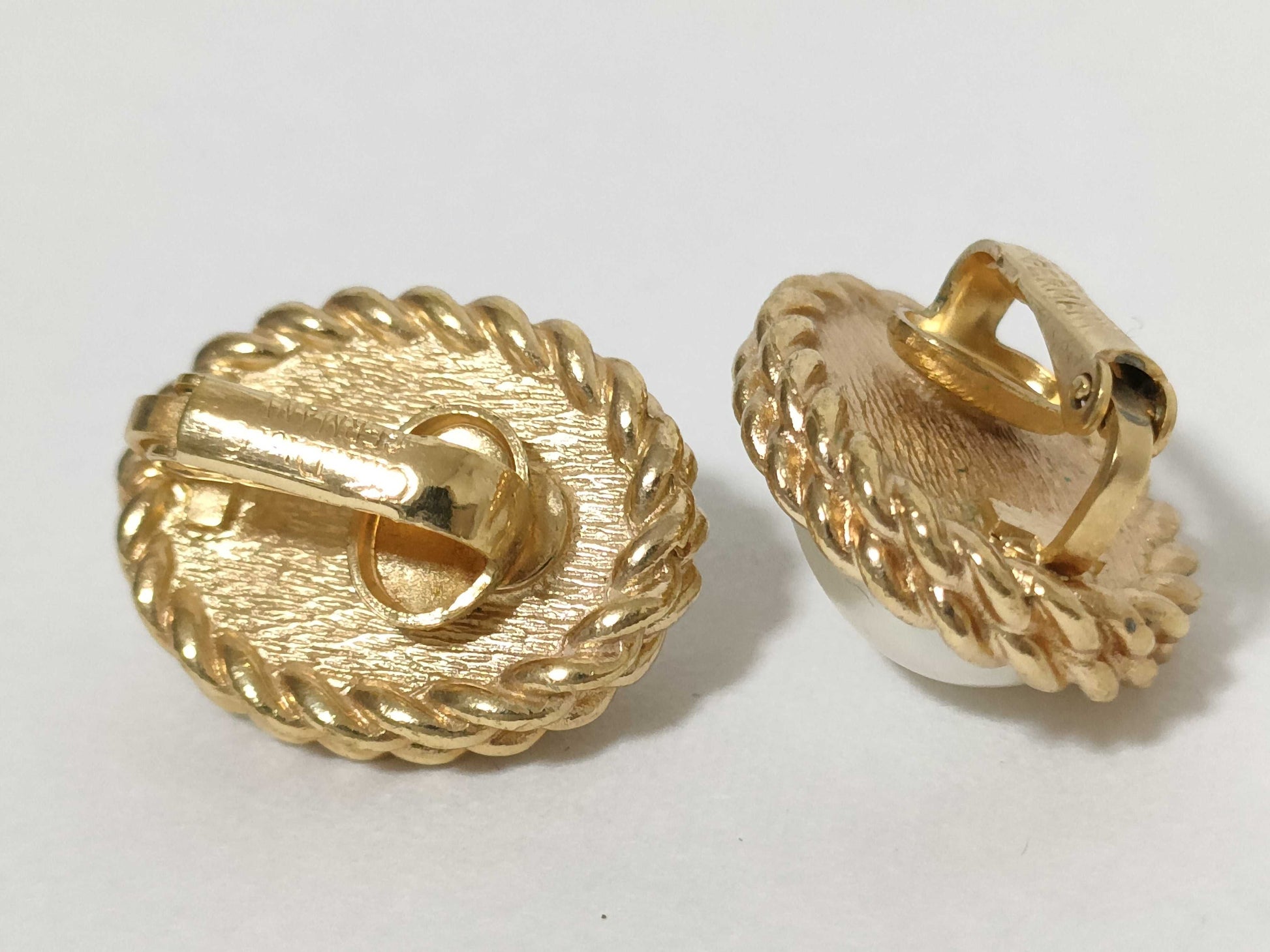 Dior Pearl Gold Earrings