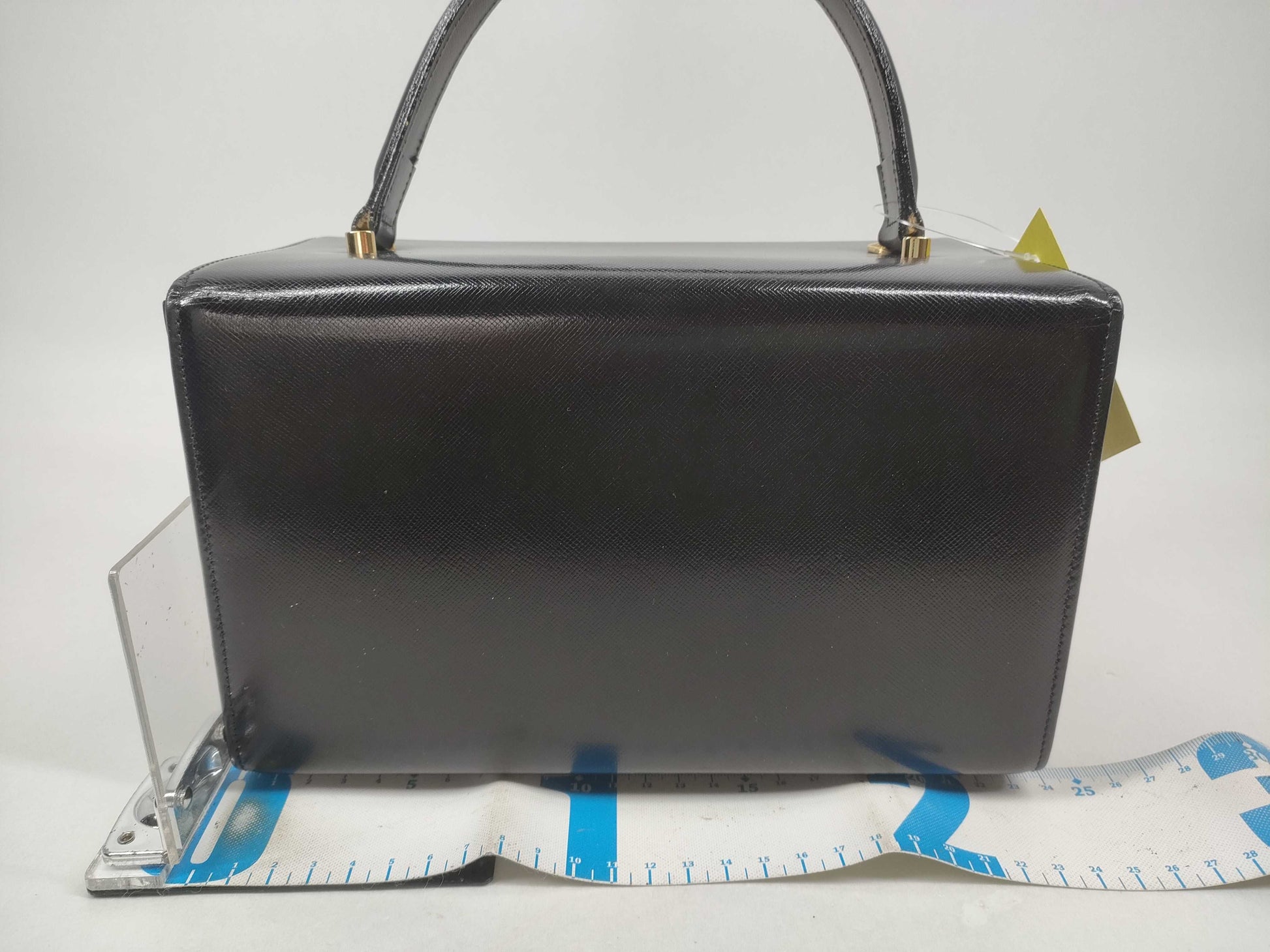 VERSACE Vanity Leather Bag Vanity Bag