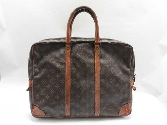 LOUIS VUITTON Monogram M40226 Porto Document Voyage Business Bag