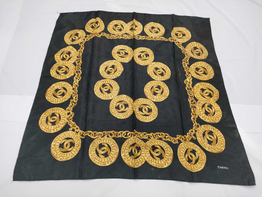 CHANEL Logo Scarf Other Accessories