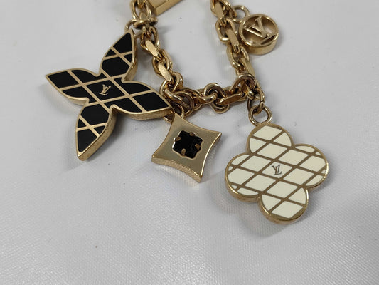 LOUIS VUITTON Maltage Flowers Keychain Keycase Keychain