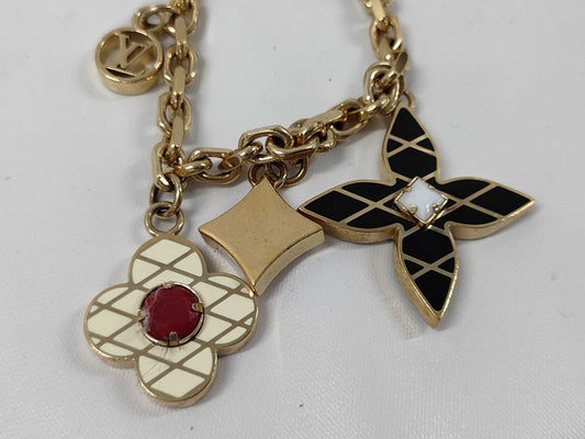 LOUIS VUITTON Maltage Flowers Keychain Keycase Keychain
