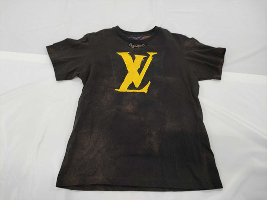 LOUIS VUITTON Print/Chain Shirt T-Shirt