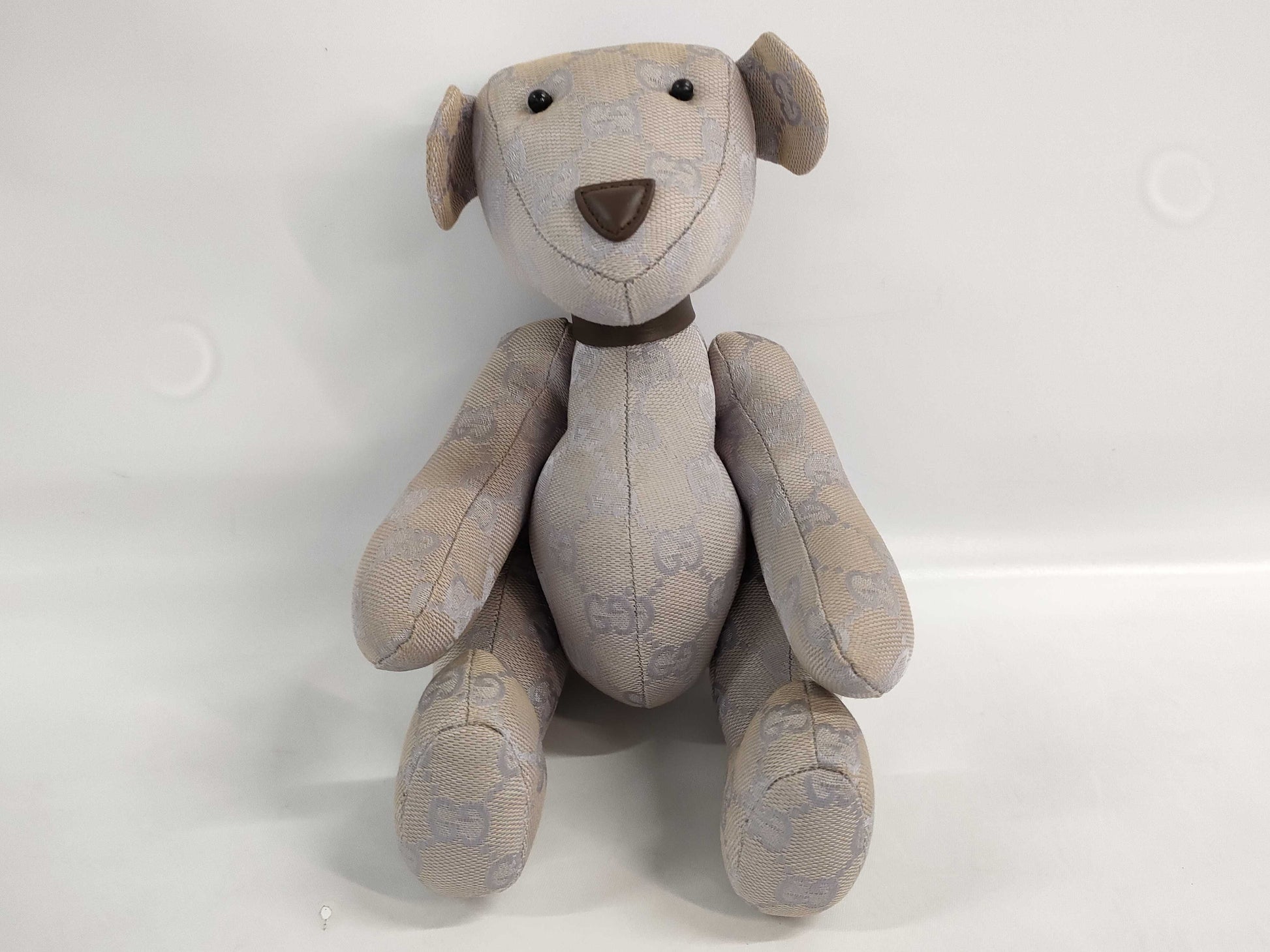 GUCCI GG Canvas Teddy Bear Plush Toy 