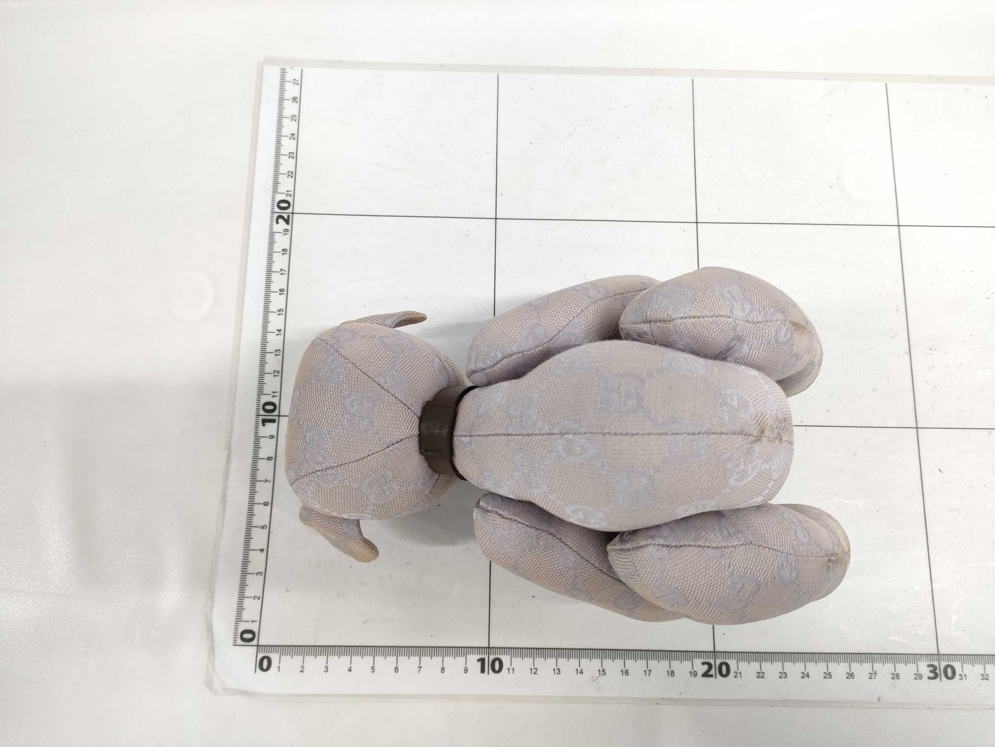 GUCCI GG Canvas Teddy Bear Plush Toy 