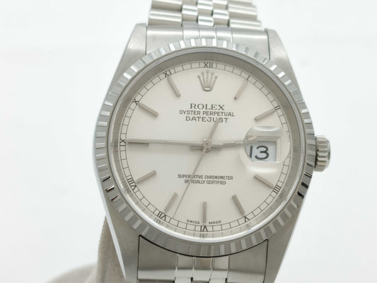 ROLEX 16220 P755119 Silver Dial Jubilee Men's Watch