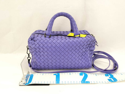 BOTTEGA VENETA Intrecciato Mini Boston Bag