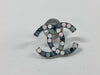 CHANEL Coco Rhinestone Pin Brooch Brooch