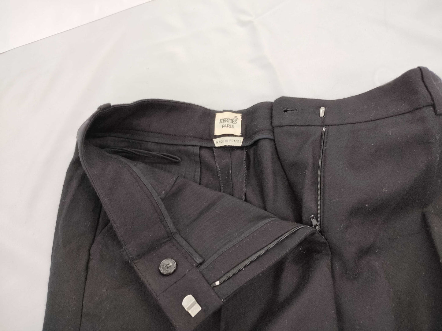 HERMES pants black pants