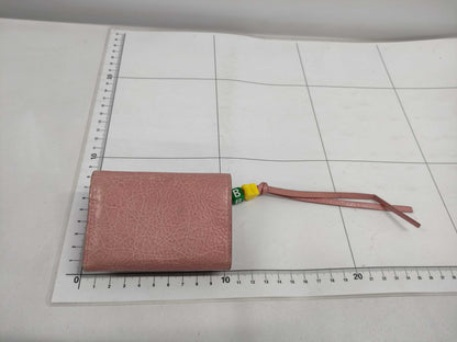 BALENCIAGA le city mini wallet with charm