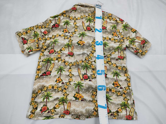 LOUIS VUITTON RM242MM Monogram Flower Silk Shirt