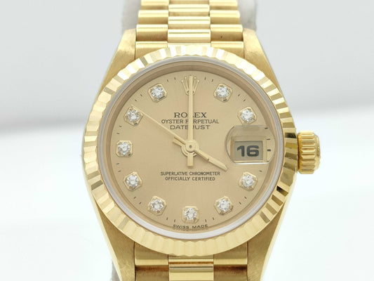 ROLEX 69178G U643813 K18 Women's Watch
