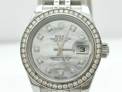 ROLEX 179384G 68F91628 Shell Dial Women's Watch