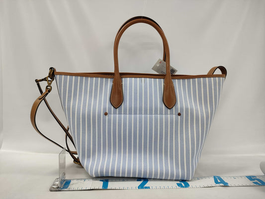 Ralph Lauren Canvas x Leather 2WAY Tote Bag
