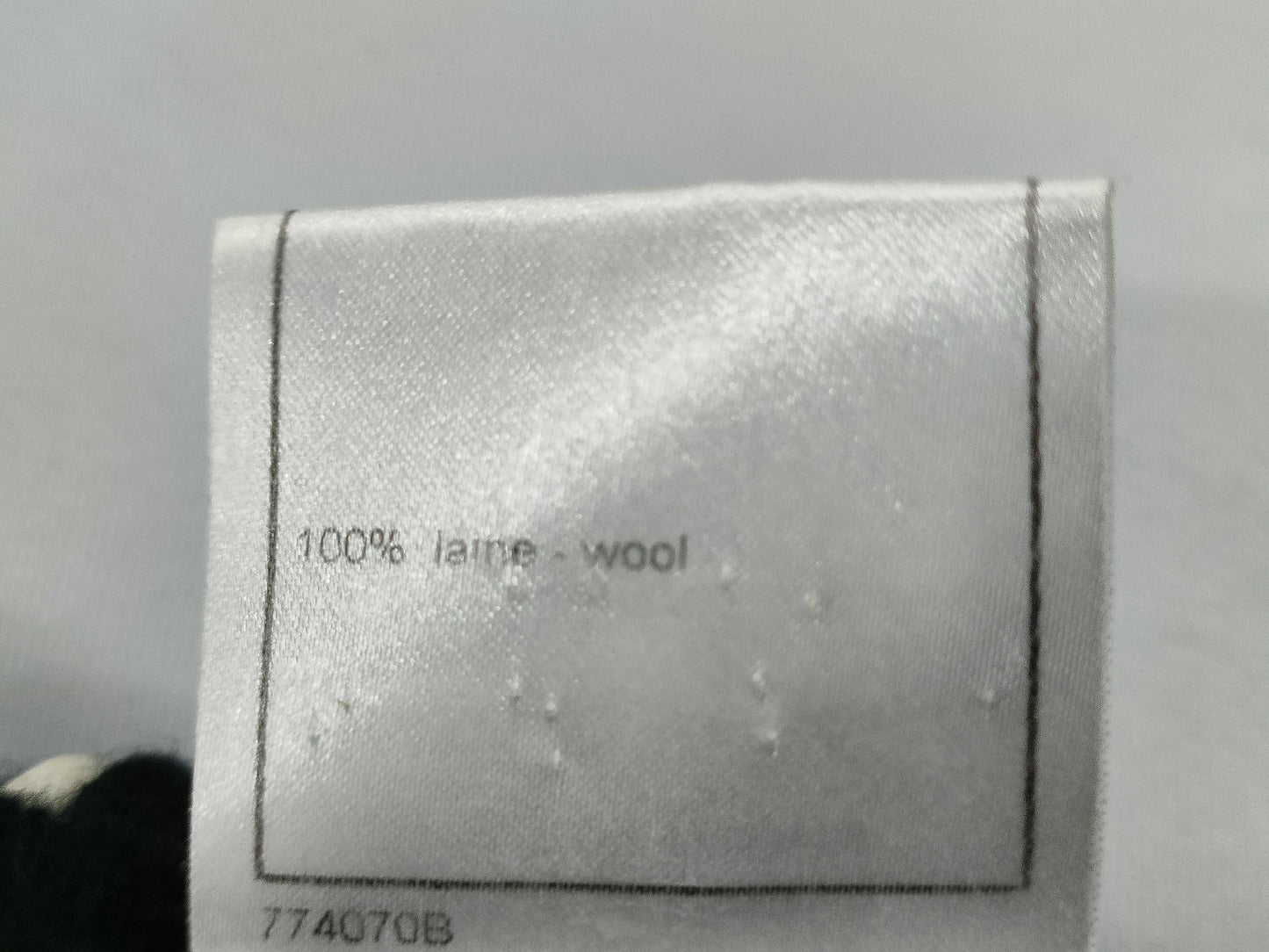 CHANEL 07A Knitted Dress with Coco Mark Dress